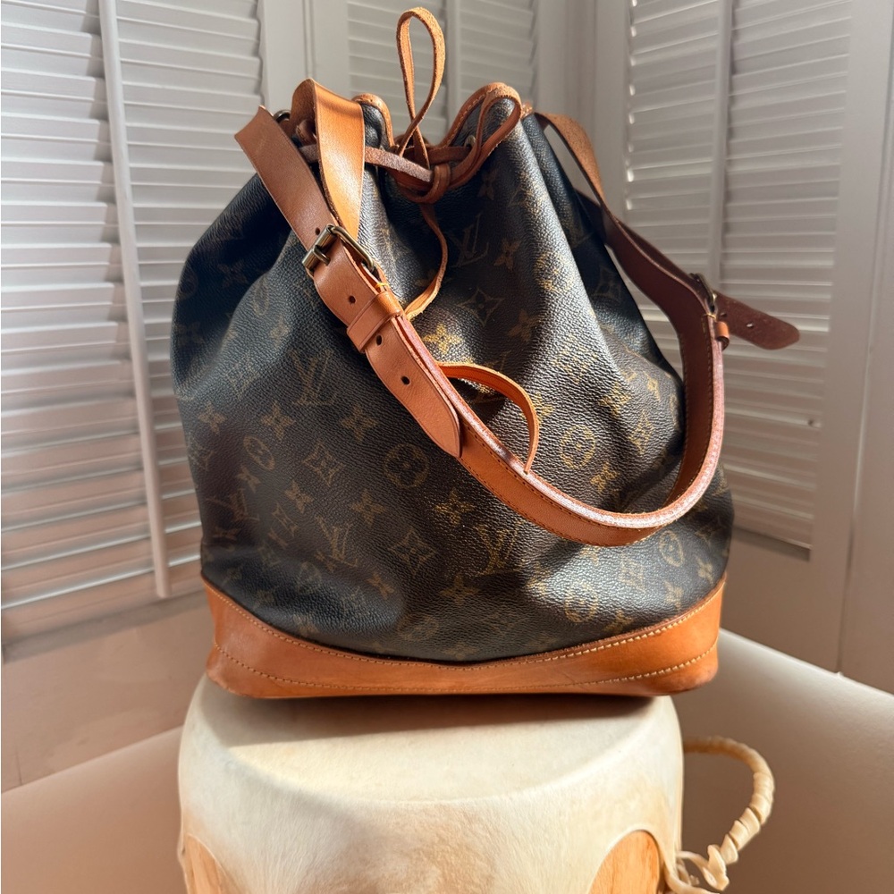 LOUIS VUITTON NOE LARGE VINTAGE BUCKET BAG AUTHENTIC - Picture 4 of 8
